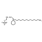 CAS#: 139072-43-8， 4-Ethyl-4-Tetradecylmorpholin-4-Ium Ethyl Sulfate
