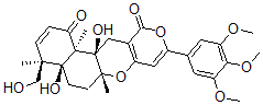 CAS#: 139122-92-2， 4-Hydroxymethyl-4-demethylterritrem B