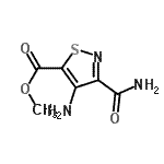 CAS#: 139172-80-8， Methyl 4-Amino-3-Carbamoyl-1,2-Thiazole-5-Carboxylate