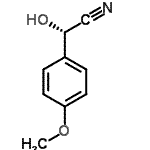 CAS#: 139406-83-0， (2S)-Hydroxy(4-Methoxyphenyl)Acetonitrile