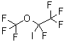 structure of CAS# 139604-89-0, 1,1,1,2-Tetrafluoro-2-Iodo-2-(Trifluoromethoxy)Ethane;1,2,2,2-Tetrafluoro-1-iodoethyl trifluoromethyl ether #;1-Iodo-1-(trifluoromethoxy)tetrafluoroethane;1-Iodo-1,2,2,2-tetrafluoro-1-(trifluoromethoxy)ethane