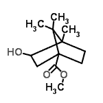 structure of CAS# 139615-62-6, Methyl 3-Hydroxy-4,7,7-Trimethylbicyclo[2.2.1]Heptane-1-Carboxylate;3-Hydroxy<wbr>-4,7,7-tr<wbr>imethyl-b<wbr>icyclo[2.<wbr>2.1]hepta<wbr>ne-1-carb<wbr>oxylic ac<wbr>id methyl<wbr> ester;methyl 3-<wbr>hydroxy-4<wbr>,7,7-trim<wbr>ethylbicy<wbr>clo[2.2.1<wbr>]heptanec<wbr>arboxylate
