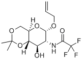CAS#: 139629-59-7， 2-Propen-1-Yl2-Deoxy-4,6-O-(1-Methylethylidene)-2-[(2,2,2-Trifluoroacetyl)Amino]-alpha-D-Glucopyranoside
