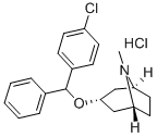 CAS#: 14008-79-8， 3-alpha-[(4-Chlorophenyl)Phenylmethoxy] Tropane Hydrochloride