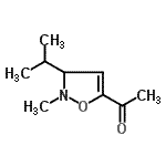 CAS#: 140116-83-2， 1-(3-Isopropyl-2-Methyl-2,3-Dihydro-1,2-Oxazol-5-Yl)Ethanone