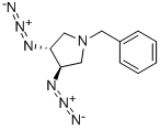 CAS#: 140134-20-9， (3R,4R)-3,4-Diazido-1-(Phenylmethyl)-Pyrrolidine