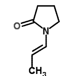 CAS#: 140165-83-9， 1-[(1E)-1-Propen-1-Yl]-2-Pyrrolidinone