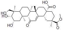 CAS#: 140231-40-9， (2R,4aR,6aR,6aS,6bR,9R,10R,11S,12aS,14bR)-10,11-Dihydroxy-9-(Hydroxymethyl)-2-Methoxycarbonyl-2,6a,6B,9,12a-Pentamethyl-13-Oxo-3,4,5,6,6a,7,8,8a,10,11,12,14b-Dodecahydro-1H-Picene-4a-Carboxylic Acid