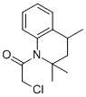 structure of CAS# 14036-98-7, 2-Chloro-1-(2,2,4-Trimethyl-3,4-Dihydro-2H-Quinolin-1-Yl)-Ethanone;Zinc00308551