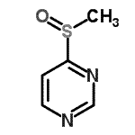 CAS#: 14080-20-7， 4-(Methylsulfinyl)Pyrimidine