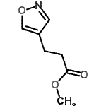 CAS#: 141501-28-2， Methyl 3-(1,2-Oxazol-4-Yl)Propanoate
