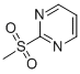 structure of CAS# 14161-09-2, 2-(Methylsulfonyl)-Pyrimidine;Methyl Pyrimidin-2-Yl Sulphone;2-METHANESULFONYL-PYRIMIDINE;2-(Methylsulfonyl)Pyrimidine