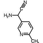 CAS#: 141775-36-2， 2-Amino-2-(6-Methyl-3-Pyridyl)Acetonitrile