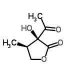 CAS#: 141902-99-0， (3S,4R)-3-Acetyl-3-Hydroxy-4-Methyldihydro-2(3H)-Furanone