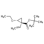 CAS#: 142038-40-2， 2-Methyl-2-Propanyl (1S,2R)-2-Ethoxy-1-Vinylcyclopropanecarboxylate