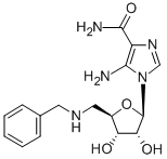 CAS#: 142344-87-4， 5-Amino-1-[(2R,3R,4S,5R)-3,4-Dihydroxy-5-[(Phenylmethylamino)Methyl]Oxolan-2-Yl]Imidazole-4-Carboxamide