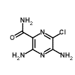 CAS#: 14236-57-8， 3,5-Diamino-6-Chloro-2-Pyrazinecarboxamide