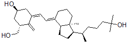 CAS#: 142508-68-7， 1-Hydroxymethyl-3-Norhydroxy-3,25-Dihydroxyvitamin D3