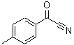 structure of CAS# 14271-73-9, (4-Methylphenyl)(Oxo)Acetonitrile;2-(4-methylphenyl)-2-oxidanylidene-ethanenitrile;2-(4-methylphenyl)-2-oxoacetonitrile;4-methyl benzoyl cyanide