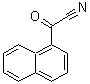 structure of CAS# 14271-86-4, 1-Naphthyl(Oxo)Acetonitrile;1-Naphthalenecarbonyl cyanide;1-Naphthyl(oxo)acetonitrile #;2-(1-naphthalenyl)-2-oxoacetonitrile