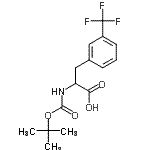 CAS#: 142889-02-9， N-{[(2-Methyl-2-Propanyl)Oxy]Carbonyl}-3-(Trifluoromethyl)Phenylalanine