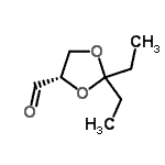CAS#: 143157-28-2， (4S)-2,2-Diethyl-1,3-Dioxolane-4-Carbaldehyde