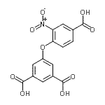 CAS#: 143193-46-8， 5-(4-Carboxy-2-Nitrophenoxy)Isophthalic Acid