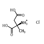 CAS#: 143282-42-2， (2R)-1,2-Dicarboxy-2-Propanaminium Chloride