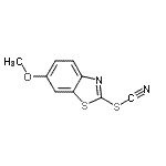 CAS#: 14372-79-3， 6-Methoxy-1,3-Benzothiazol-2-Yl Thiocyanate