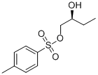 结构式 CAS# 143731-32-2, [(2S)-2-羟基丁基]4-甲基苯磺酸酯