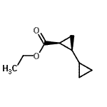 CAS 登录号：144072-16-2， 乙基(1S,2S)-1,1'-联(环丙基)-2-羧酸酯