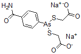 CAS#: 14433-82-0， 2,2'-[[[4-(Aminocarbonyl)phenyl]arsinidene]bis(thio)]bis-Acetic acid disodium salt