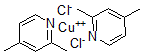 CAS#: 14434-99-2， Bis(2,4-Dimethylpyridinio)Dichlorocuprate(II)