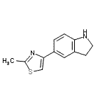 CAS#: 144340-48-7， 5-(2-Methyl-1,3-Thiazol-4-Yl)Indoline