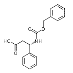 CAS 登录号：14441-08-8， (3S)-3-{[(苄氧基)羰基]氨基}-3-苯丙酸