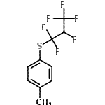 CAS#: 144429-11-8， 1-[(1,1,2,3,3,3-Hexafluoropropyl)Sulfanyl]-4-Methylbenzene