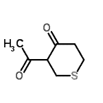 CAS#: 144535-06-8， 3-Acetyltetrahydro-4H-Thiopyran-4-One