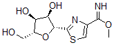CAS#: 144660-79-7， (2R,3S,4R,5R)-2-(Hydroxymethyl)-5-[4-(Methoxycarbonimidoyl)-1,3-Thiazol-2-Yl]Oxolane-3,4-Diol