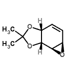 structure of CAS# 145107-27-3, (3aR,5aR,6aR,6bR)-2,2-Dimethyl-3A,5A,6A,6B-Tetrahydrooxireno[E][1,3]Benzodioxole;[3aR-(3aÎ<wbr>±,5aÎ²,6a<wbr>Î²,6bÎ±)]<wbr>-3a,5a,6a<wbr>,6b-Tetra<wbr>hydro-2,2<wbr>-dimethyl<wbr>oxireno[e<wbr>]-1,3-ben<wbr>zodioxole;[3aR-(3aα<wbr>,5aβ,6aβ,<wbr>6bα)]-3a,<wbr>5a,6a,6b-<wbr>Tetrahydr<wbr>o-2,2-dim<wbr>ethyloxir<wbr>eno[e]-1,<wbr>3-benzodi<wbr>oxole;-3A5A6A6B-TETRAHYDRO-22-DI-