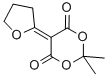 structure of CAS# 145122-43-6, 5-(Dihydro-2(3H)-Furanylidene)-2,2-Dimethyl-1,3-Dioxane-4,6-Dione;2,2-Dimethyl-5-(2-Tetrahydrofurylylidene)-1,3-Dioxane-4,6-Dione, 98 %;5-(Dihydrofuran-2(3H)-Ylidene)-2,2-Dimethyl-1,3-Dioxane-4,6-Dione;2,2-Dimethyl-5-(2-Tetrahydrofurylylidene)-1,3-Dioxane-4,6-Dione