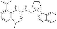 CAS#: 145131-11-9， 3-[2,6-Di(Propan-2-Yl)Phenyl]-1-[(1-Indol-1-Ylcyclopentyl)Methyl]Urea