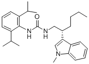 CAS#: 145131-63-1， 3-[2,6-Di(Propan-2-Yl)Phenyl]-1-[(2S)-2-(1-Methylindol-3-Yl)Hexyl]Urea