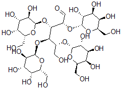 CAS#: 145204-38-2， (2R,3S,4R,5R)-6-Hydroxy-2,3,4,5-Tetrakis[[(2R,3R,4S,5R,6R)-3,4,5-Trihydroxy-6-(Hydroxymethyl)Oxan-2-Yl]Oxy]Hexanal