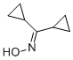 structure of CAS# 1453-52-7, Dicyclopropyl Ketoxime;Dicyclopropylmethanone Oxime;Nciopen2_000638;Nsc73166