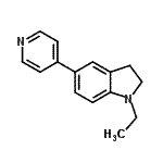 CAS#: 1453-85-6， 1-Ethyl-5-(4-Pyridinyl)Indoline