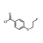 CAS#: 145304-36-5， 4-(2-Fluoroethoxy)Benzoyl Chloride