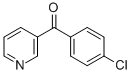structure of CAS# 14548-44-8, 4-Chlorophenyl Pyridin-3-Yl Ketone;(4-Chlorophenyl)-(3-Pyridyl)Methanone;(4-Chlorophenyl)-Pyridin-3-Yl-Methanone;4-Chlorophenyl Pyridin-3-Yl Ketone