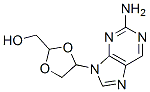 CAS 登录号：145514-01-8， 2-氨基-9-[(2R,4R)-2-(羟基甲基)-1,3-二氧戊环-4-基]-3H-嘌呤-6-酮