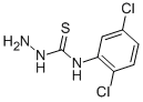 structure of CAS# 14580-30-4, 2-(2,5-Dichlorophenyl)-Hydrazinecarbothioamide