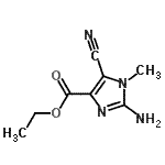 CAS#: 146091-72-7， Ethyl 2-Amino-5-Cyano-1-Methyl-1H-Imidazole-4-Carboxylate